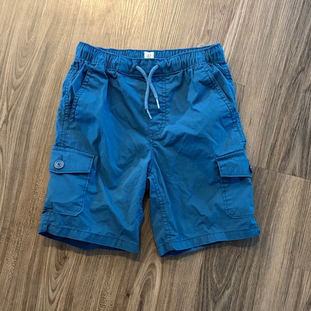 Gap Kids Cargo Drawstring Shorts - Boy Size 8